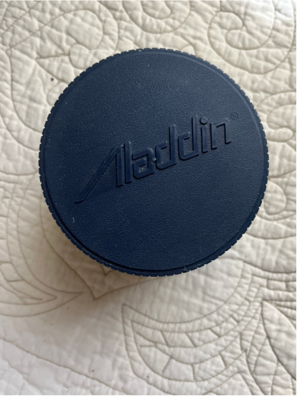 Aladdin Navy Blue & Beige Foam Insulated Thermo Jar One Size